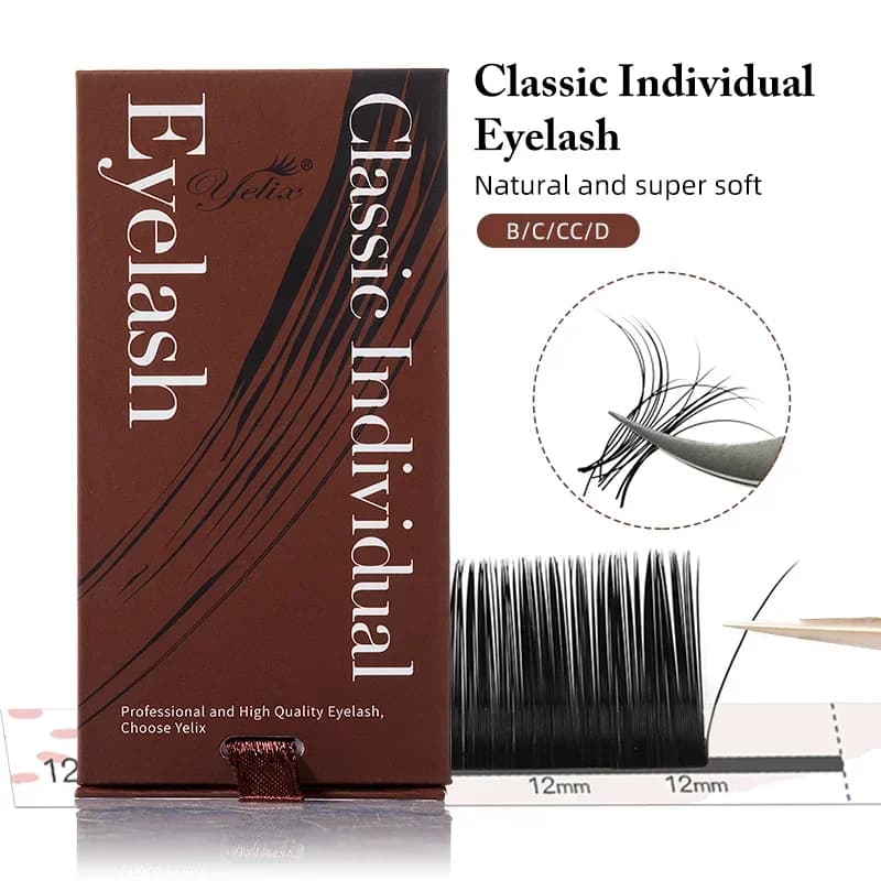 ขนตาต่อแบบเส้นเดี่ยว Classic Matte Ultra 0.18mm