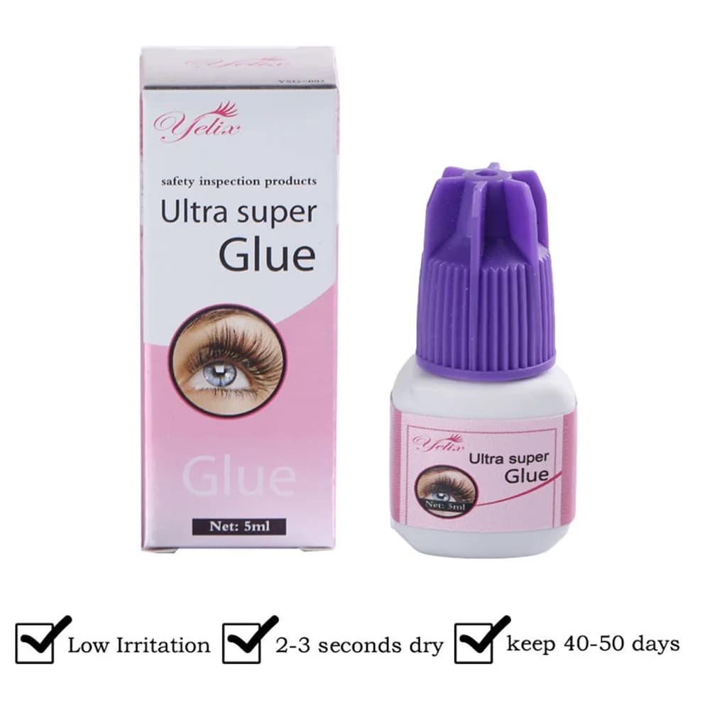 กาวต่อขนตาโปรเฟสชันแนล ขนาด 5ml แพ็ค 3 หลอด