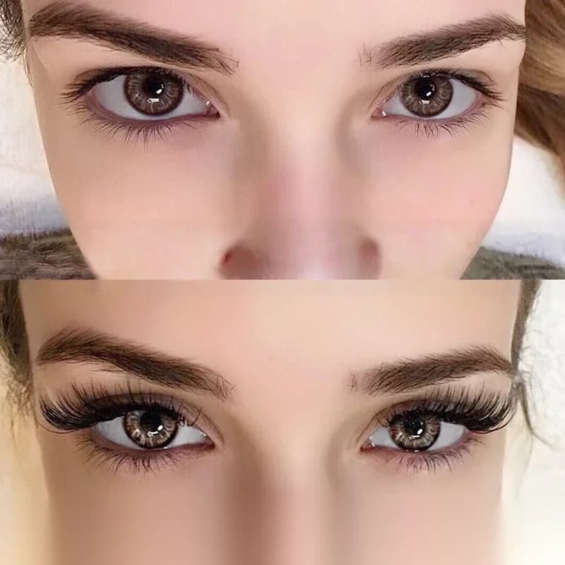 ขนตาต่อใต้ตา (Lower Lashes) ขนาดสั้น 6-8mm