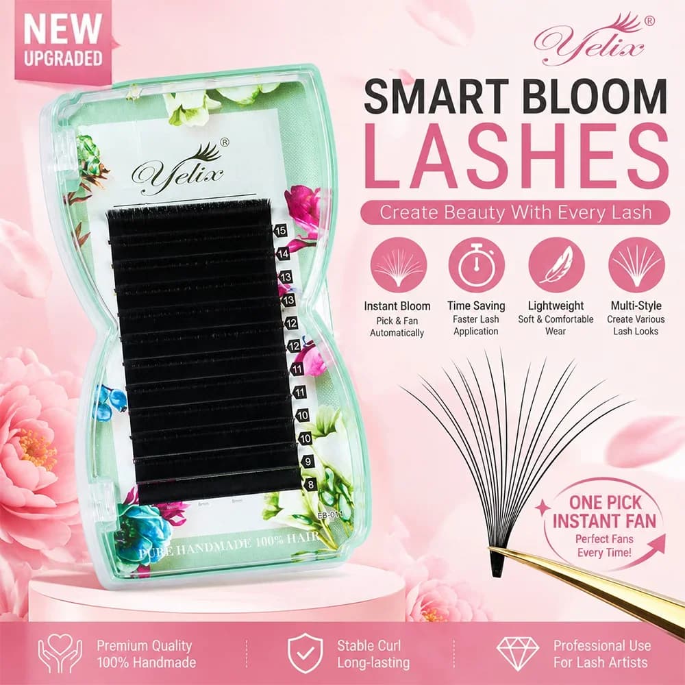 ขนตา Easy Fanning Smart Bloom ความยาวผสม